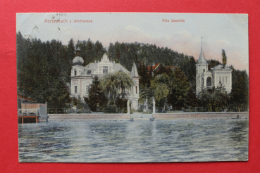 AK Pörtschach am Wörthersee / 1910-1920 / Villa Seeblick / Kärnten